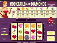 Cocktails and Diamonds Spielautomat